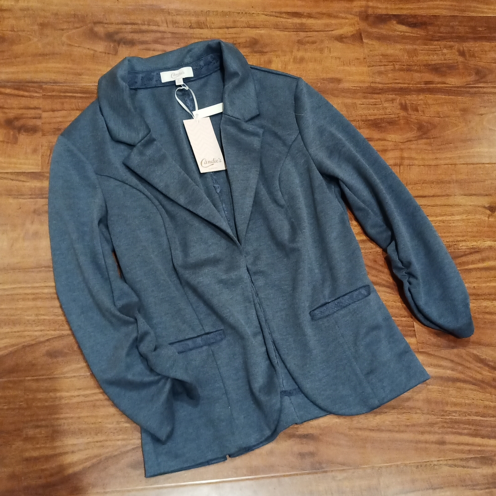 NWT Candie's Blue Blazer, Medium